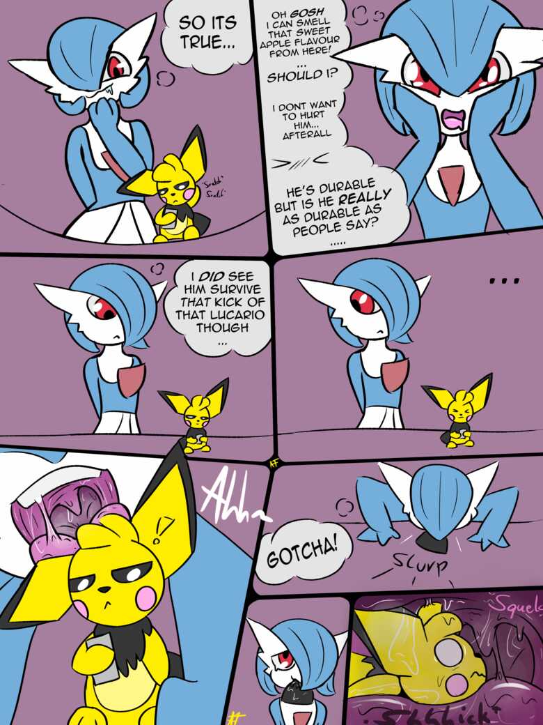 Gardevoir's Full Tour 001 and Pokemon Comic Porn