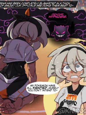 Gym Leader Bea Defeated 003 and Pokemon Comic Porn