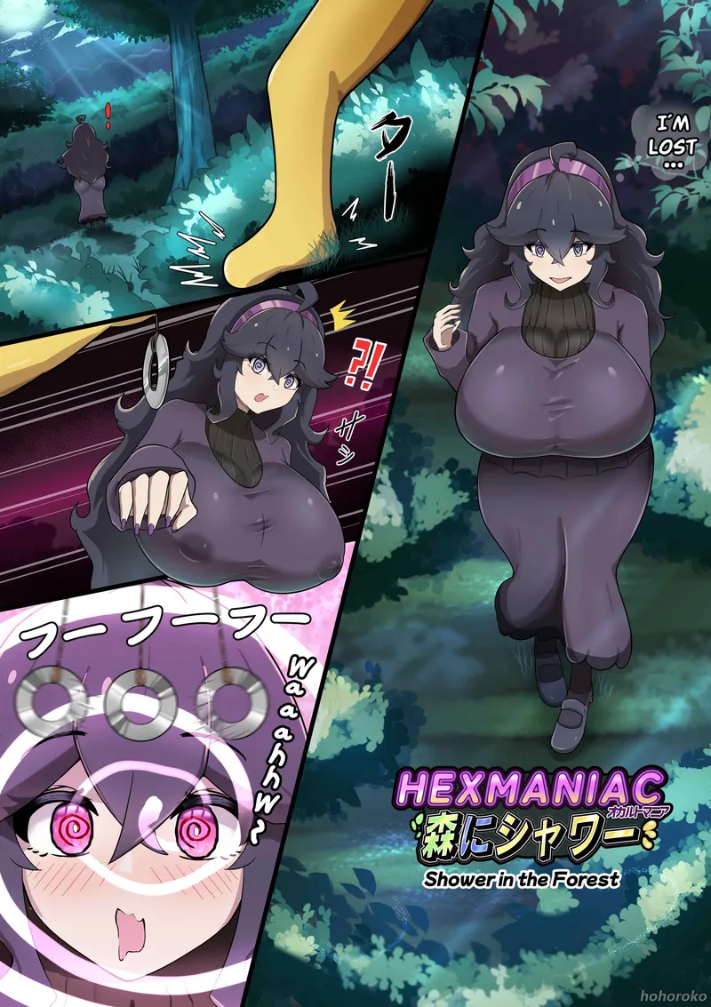 Hex Maniac - Shower In The Forest 001 and Pokemon Comic Porn
