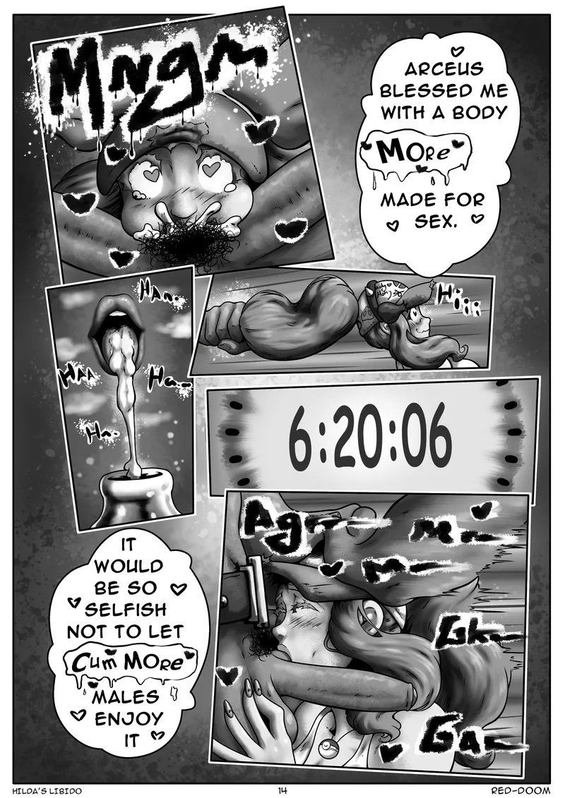 Hilda's Libido 015 and Pokemon Comic Porn