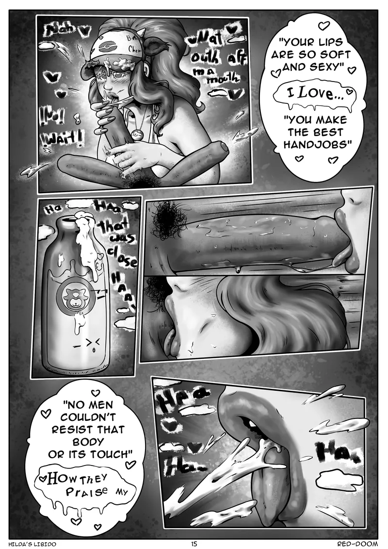 Hilda's Libido 016 and Pokemon Comic Porn