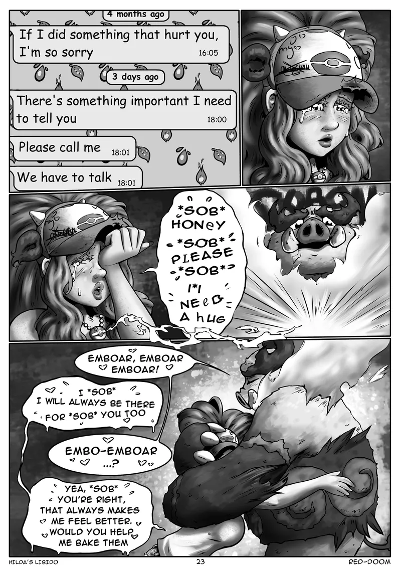 Hilda's Libido 024 and Pokemon Comic Porn