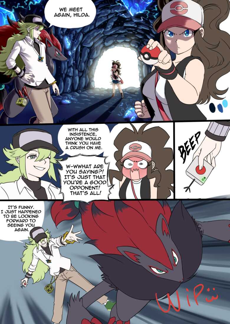 Hilda's Training 037 and Pokemon Comic Porn