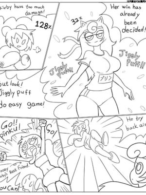 Kirby vs Jigglypuff 001 and Pokemon Comic Porn