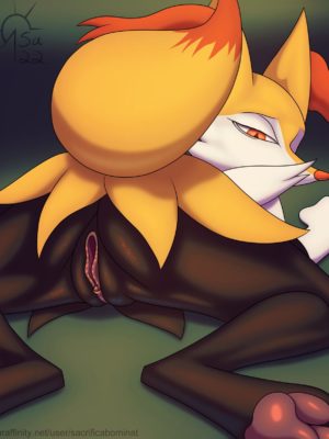 Lin - A Braixen In Need 032 and Pokemon Comic Porn