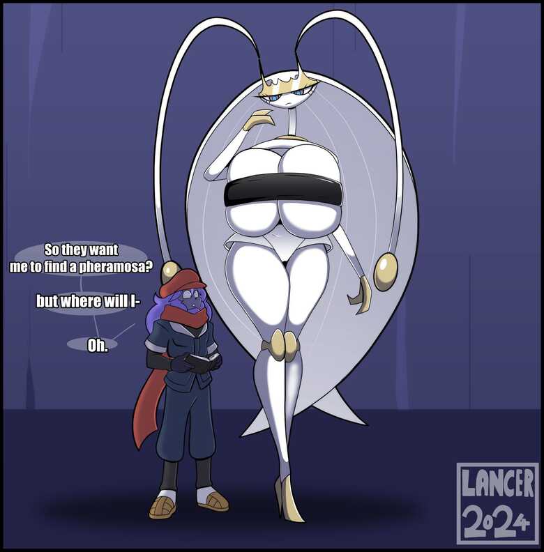 Linhe x Pheramosa - Field Research 001 and Pokemon Comic Porn