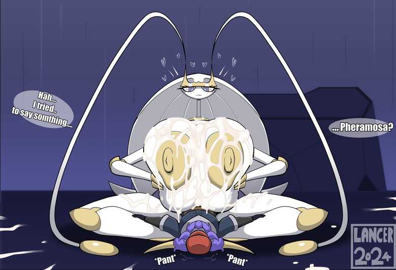 Linhe x Pheramosa - Field Research 009 and Pokemon Comic Porn