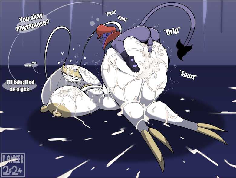 Linhe x Pheramosa - Field Research 013 and Pokemon Comic Porn