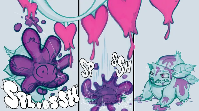 Love In Bloom 004 and Pokemon Comic Porn