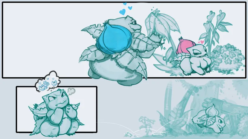 Love In Bloom 019 and Pokemon Comic Porn