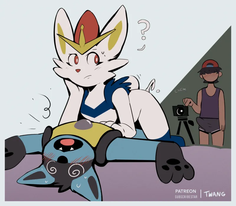 Lucario And Cinderace 004 and Pokemon Comic Porn