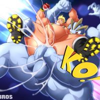 Machamp In Fists Of Fury With LT Surge Pokemon Comic Porn