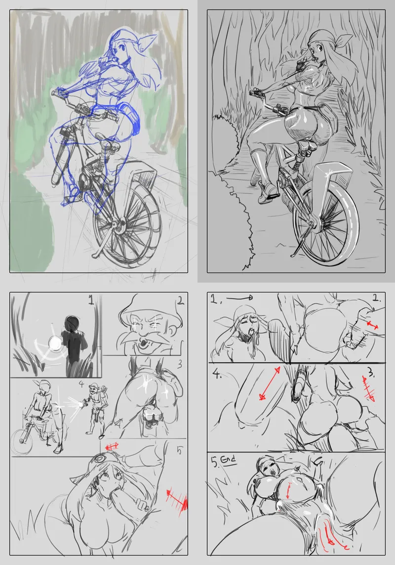 May In The Forest 007 and Pokemon Comic Porn