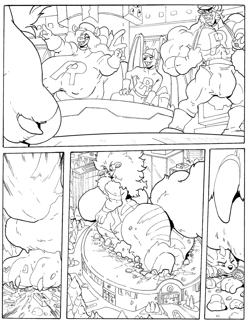 Mega Floofalution 004 and Pokemon Comic Porn
