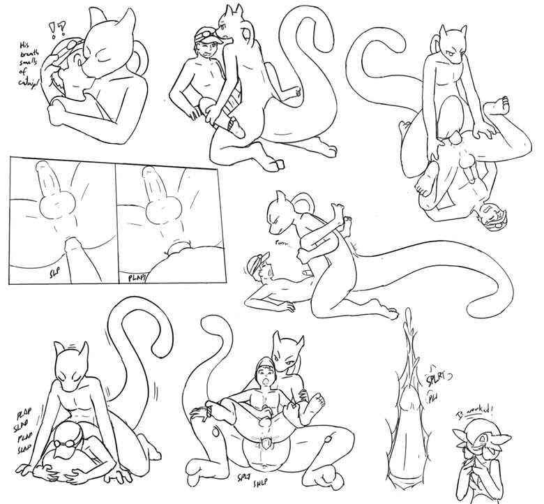 Mewtwo's Snake And Gardevoir's Retrieval 016 and Pokemon Comic Porn