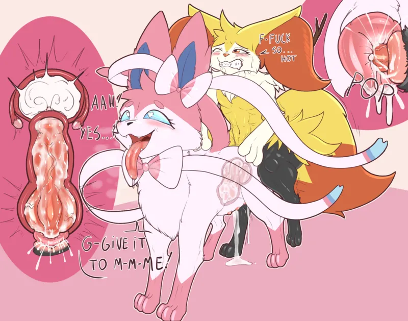 Mischievous Sylveon And Horny Braixen 009 and Pokemon Comic Porn