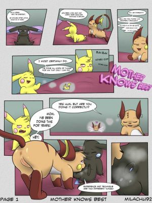 Mother Knows Best 001 and Pokemon Comic Porn