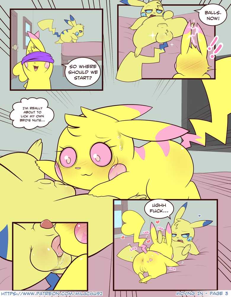 Moving In 003 and Pokemon Comic Porn