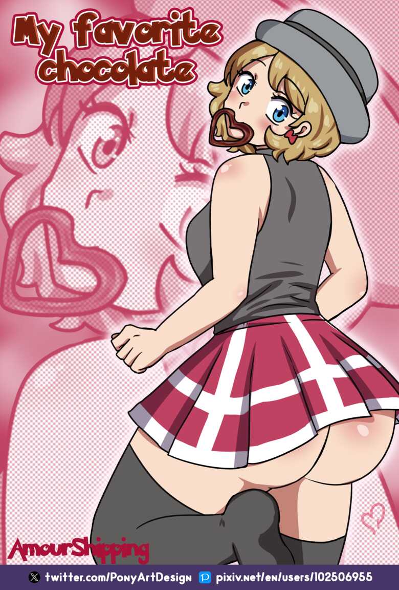 My Favorite Chocolate! 001 and Pokemon Comic Porn