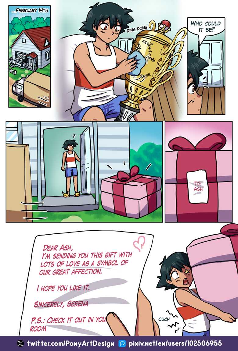 My Favorite Chocolate! 003 and Pokemon Comic Porn