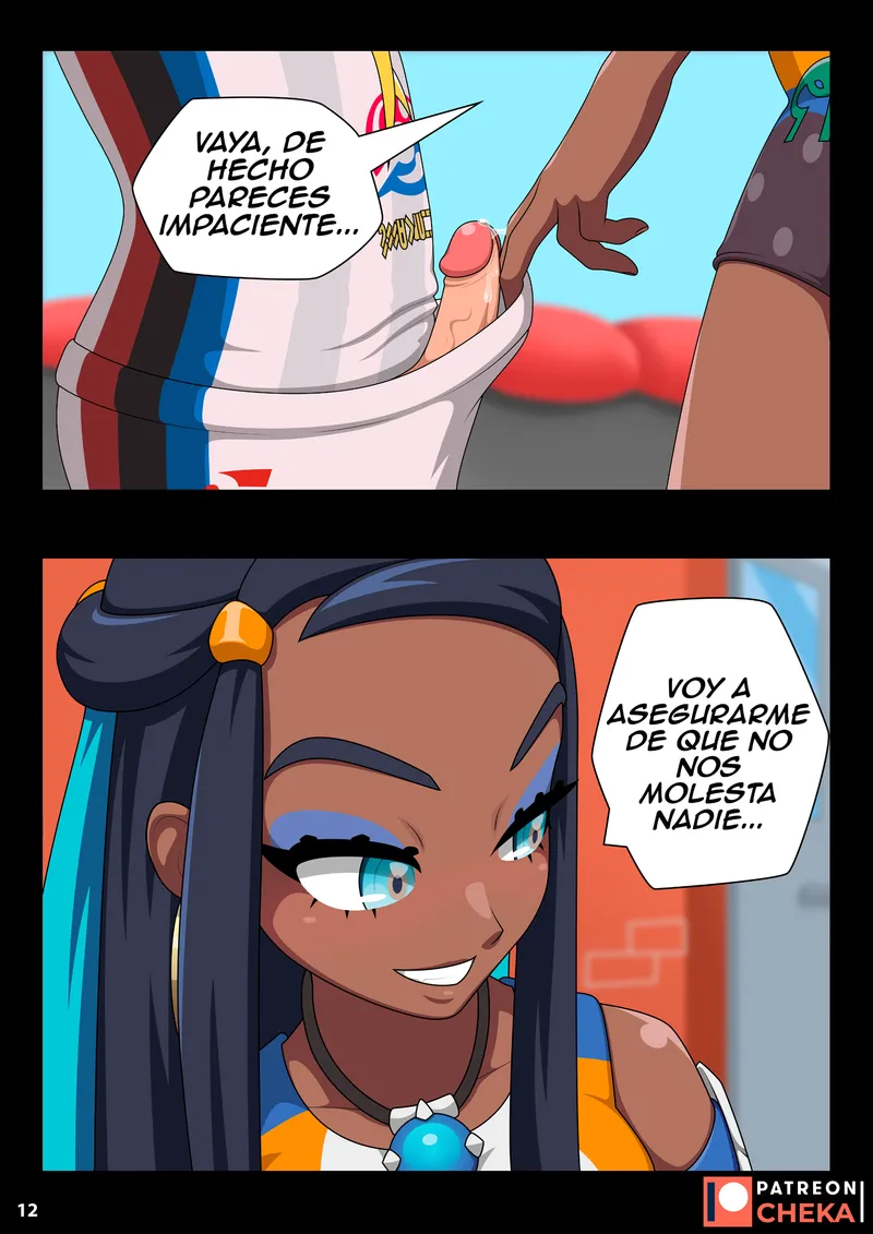 Nessa Battle Gym 2 004 and Pokemon Comic Porn