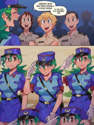 Officer Jennyfication 001 and Pokemon Comic Porn