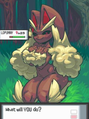Outdoors Encounter With A Wild Lopunny 001 and Pokemon Comic Porn