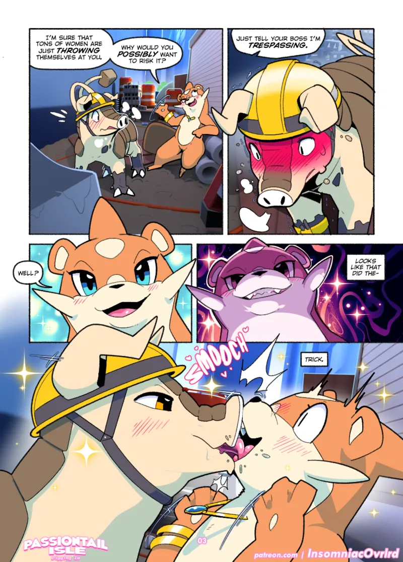 Passiontail Isle - Digging In 004 and Pokemon Comic Porn