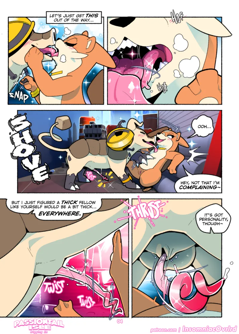 Passiontail Isle - Digging In 005 and Pokemon Comic Porn