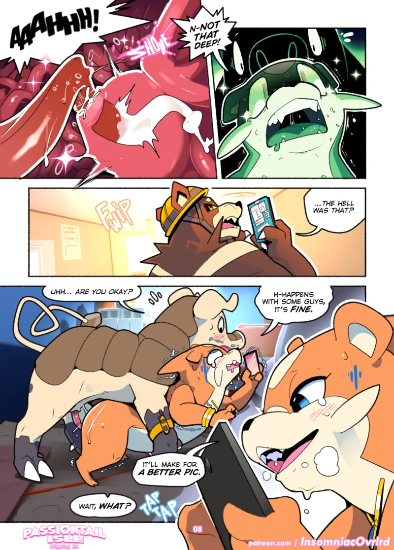 Passiontail Isle - Digging In 009 and Pokemon Comic Porn