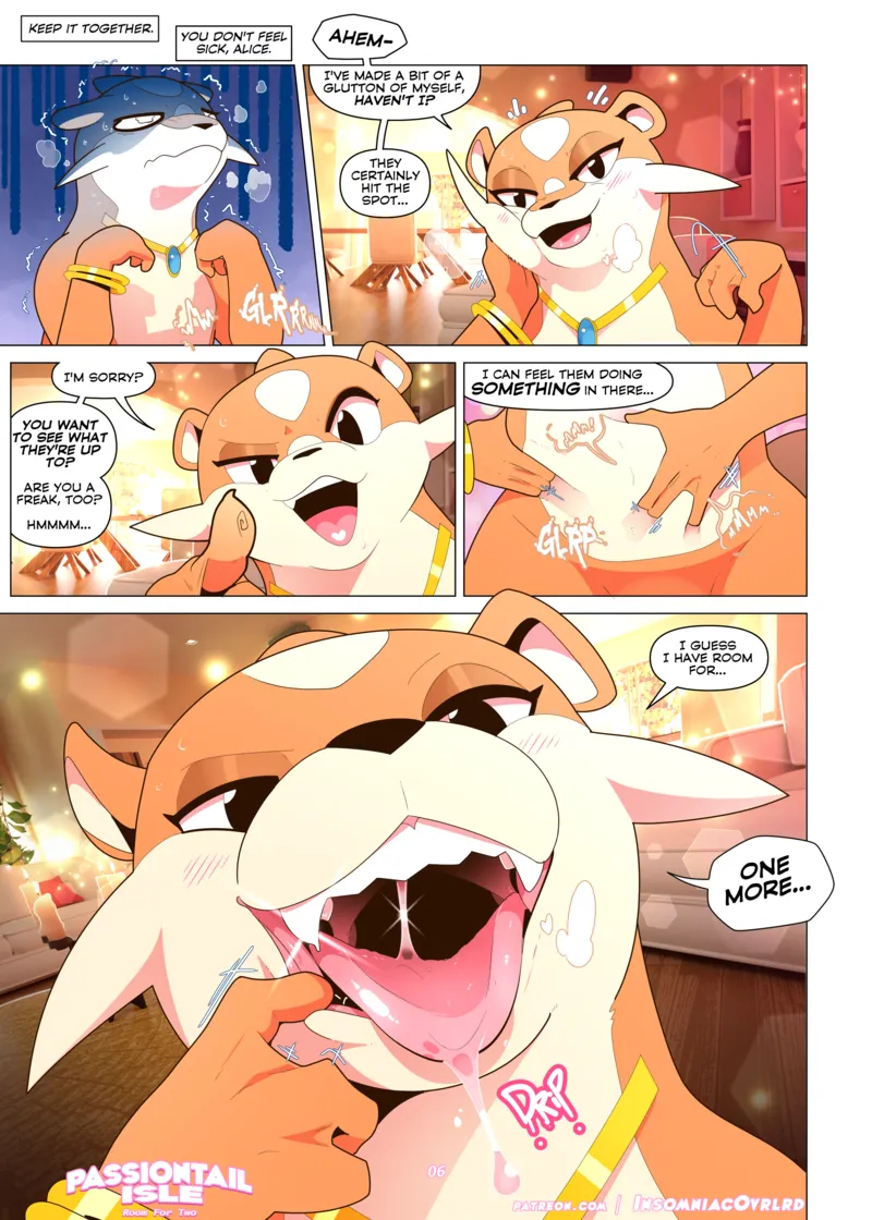 Passiontail Isle - Room For Two 007 and Pokemon Comic Porn