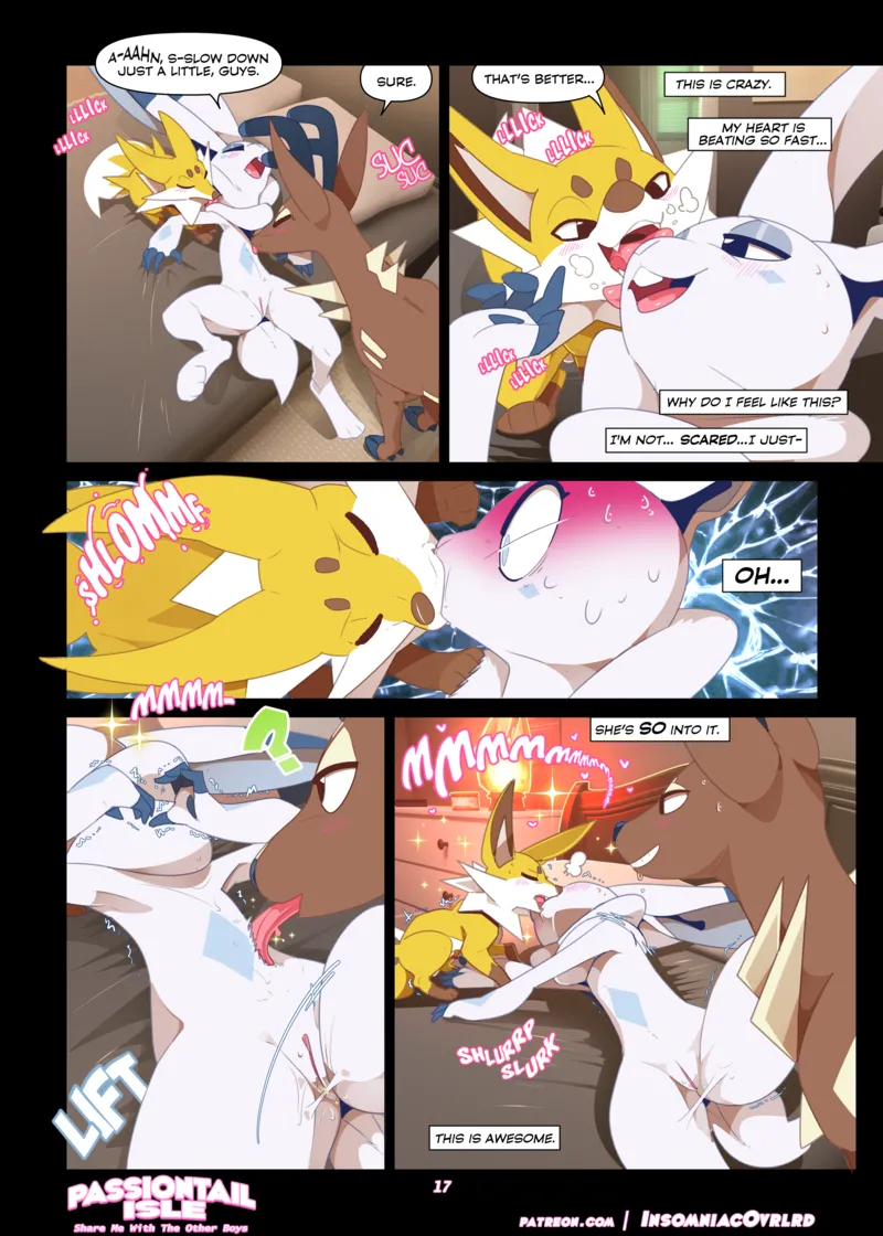 Passiontail Isle - Share Me With The Other Boys 018 and Pokemon Comic Porn