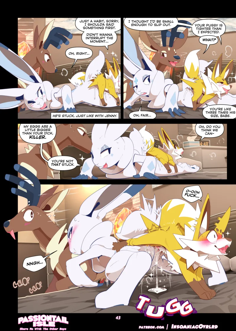 Passiontail Isle - Share Me With The Other Boys 044 and Pokemon Comic Porn