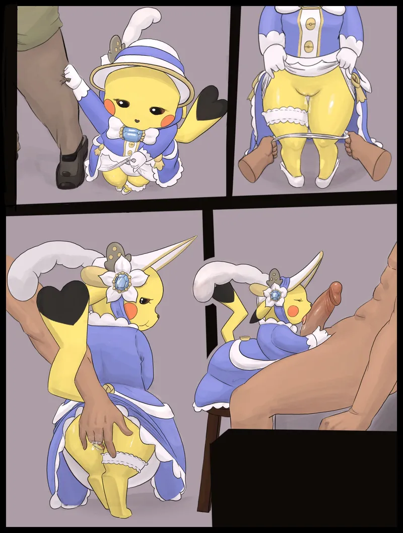 Pikachu Belle 001 and Pokemon Comic Porn