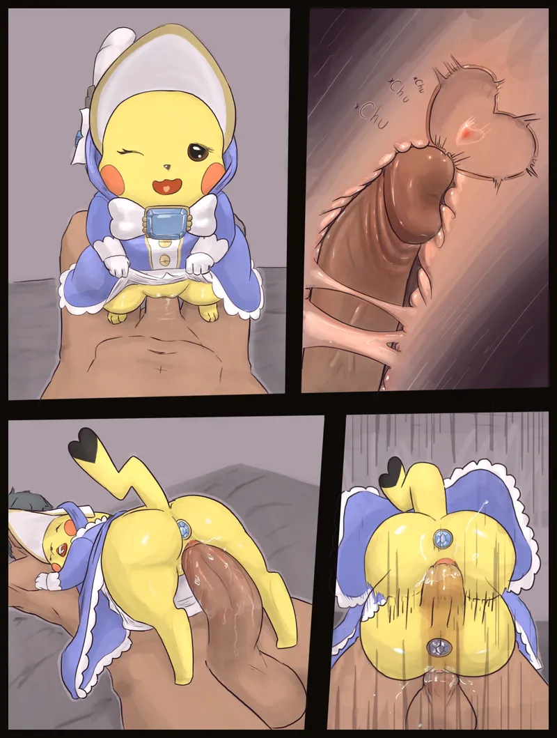 Pikachu Belle 004 and Pokemon Comic Porn