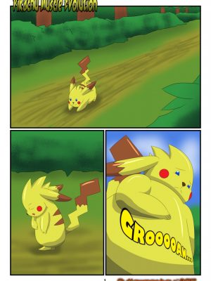 Pikachu Muscle Evolution Pokemon Comic Porn