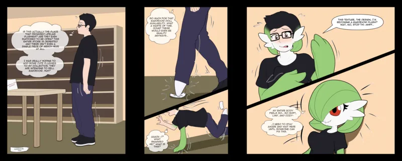 Plushed 001 and Pokemon Comic Porn
