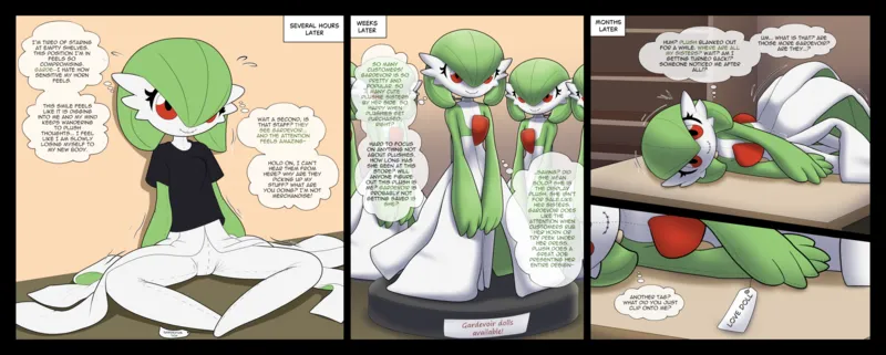 Plushed 002 and Pokemon Comic Porn