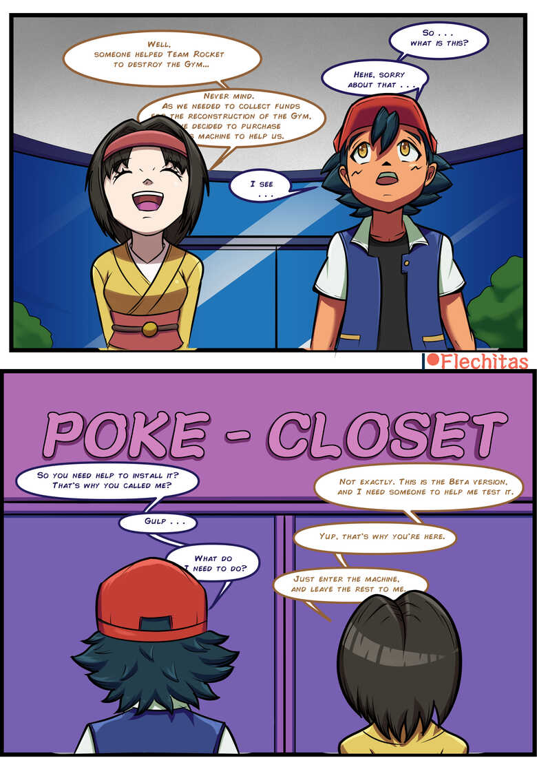 Poke-Closet 1 001 and Pokemon Comic Porn