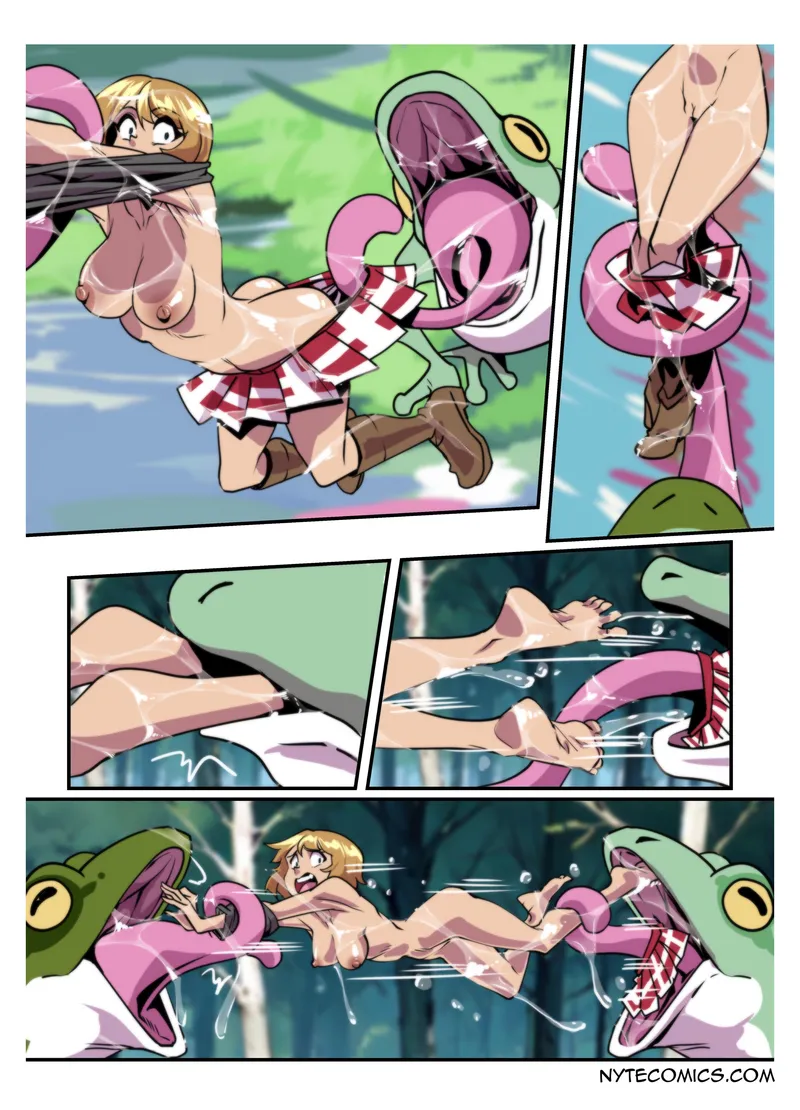 Pokedex Entries - Serena 012 and Pokemon Comic Porn