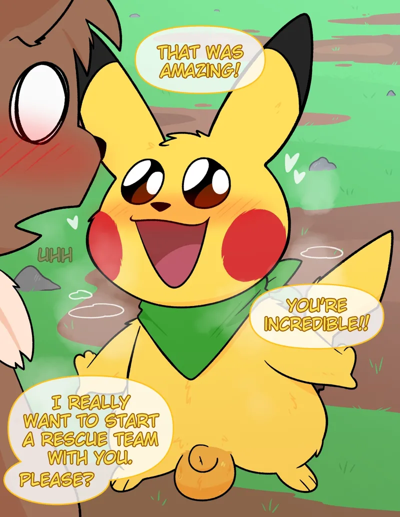 Pokemon Mystery Dungeon - Red Rescue Team 001 and Pokemon Comic Porn