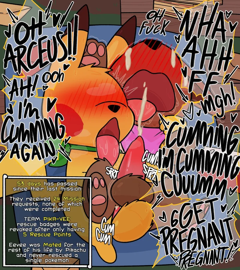 Pokemon Mystery Dungeon - Red Rescue Team 015 and Pokemon Comic Porn