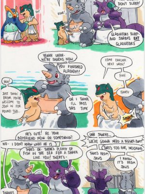 Rhydon x Quilava 018 and Pokemon Comic Porn