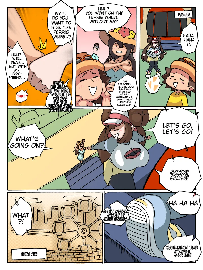 Rosa's Challenge 012 and Pokemon Comic Porn