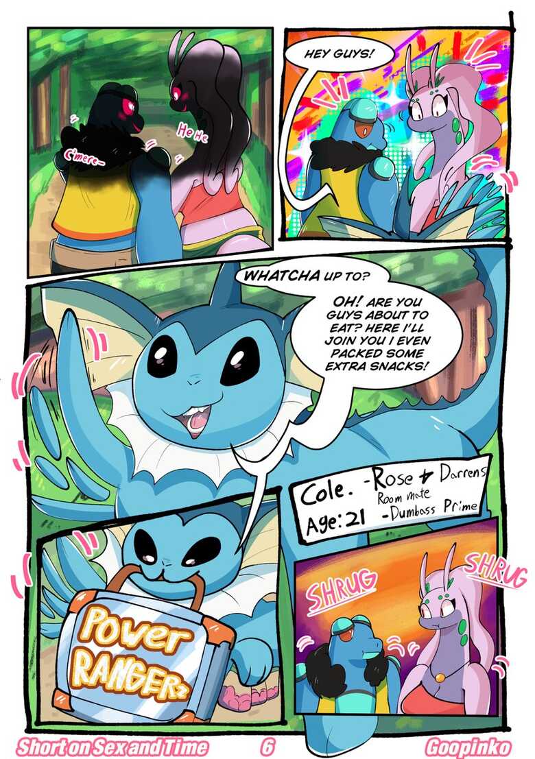 Short On Sex And Time 006 and Pokemon Comic Porn