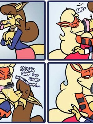 Smoochin' Rivalry 001 and Pokemon Comic Porn