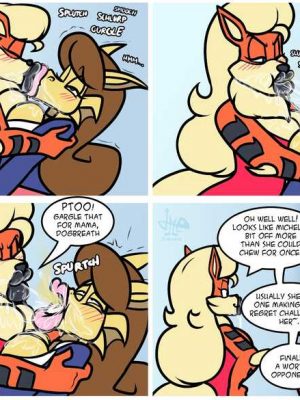 Smoochin' Rivalry 005 and Pokemon Comic Porn