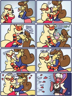 Smoochin' Rivalry 006 and Pokemon Comic Porn