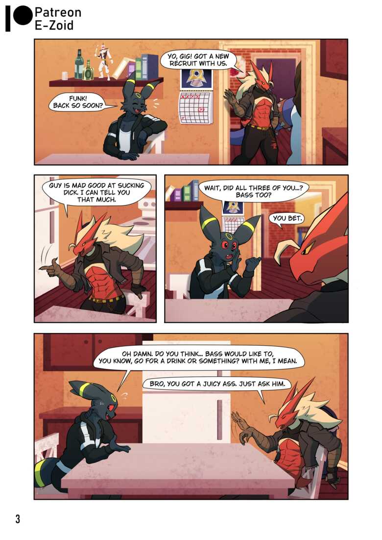 Team Grit - Bass In Heat 004 and Pokemon Comic Porn