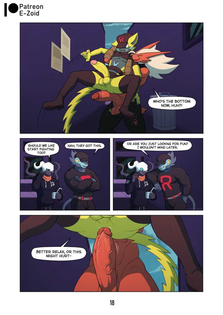 Team Grit - Bass In Heat 019 and Pokemon Comic Porn